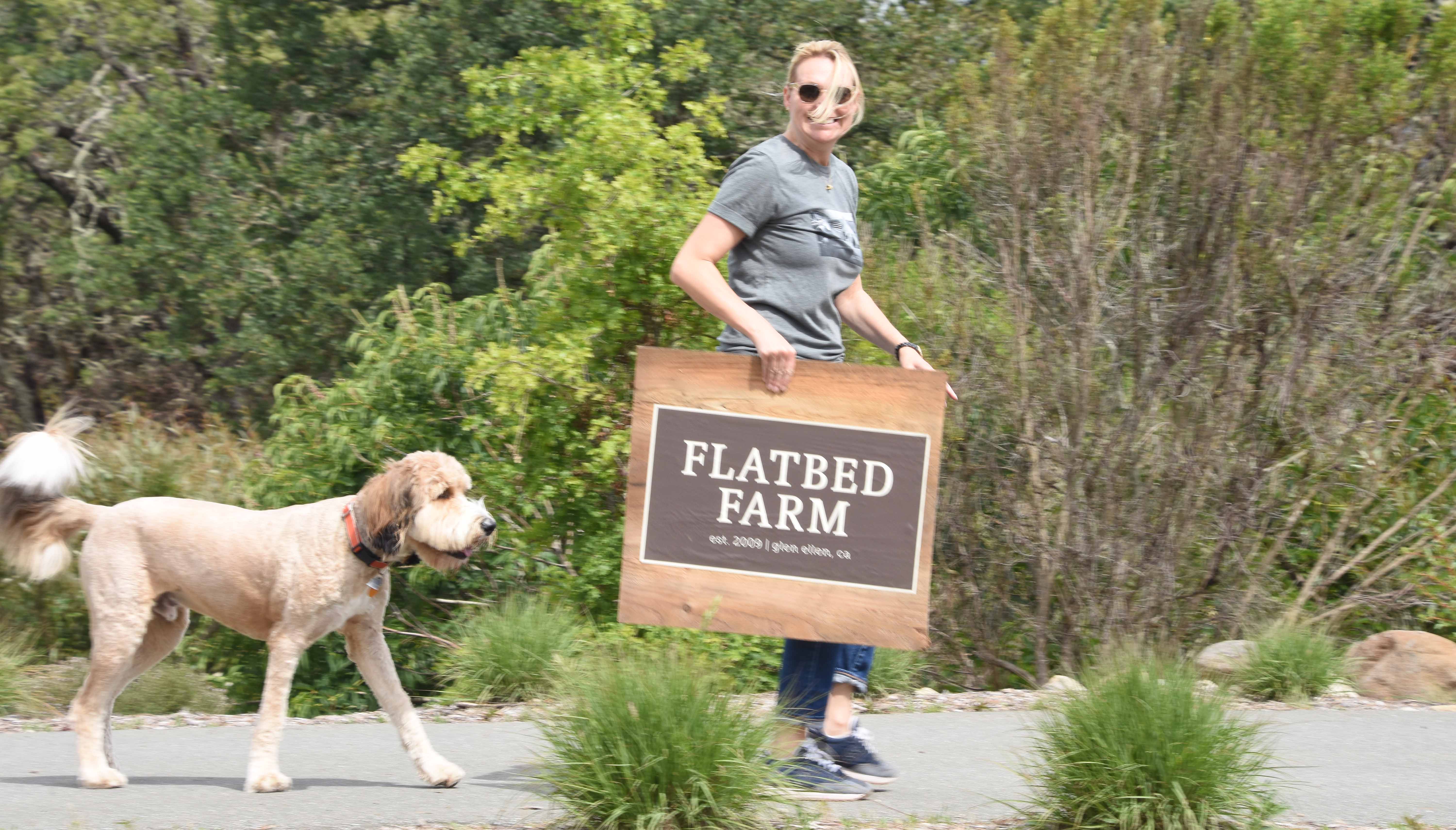 Flatbed Farm Bounces Back After Fires with Sofie Dolan opening the farm stand for business